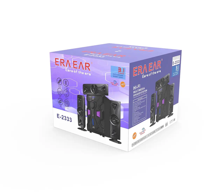 Музичний центр із блютузом ERA EAR E 2333 3.1 Bluetooth - Фото 2 Музичний центр із блютузом ERA EAR E 2333 3.1 Bluetooth - изображение 2