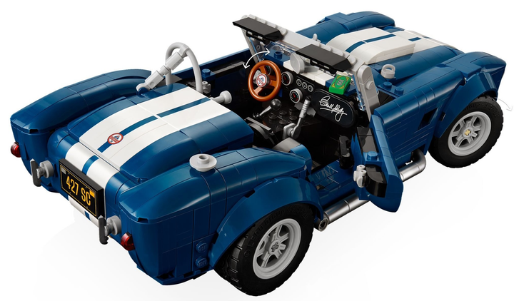 Конструктор LEGO Icons Shelby Cobra 427 S/C 1241 елемент (10357) - зображення 6