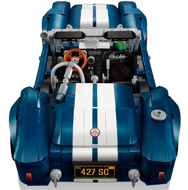 Конструктор LEGO Icons Shelby Cobra 427 S/C 1241 елемент (10357) - зображення 9