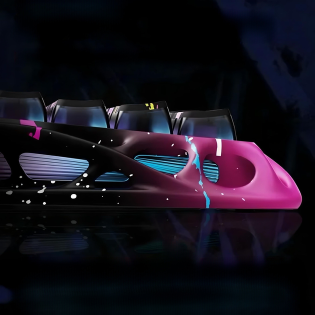 Клавиатура игровая GravaStar Mercury V75 Pro Special Edition проводная – Neon Graffiti - изображение 4