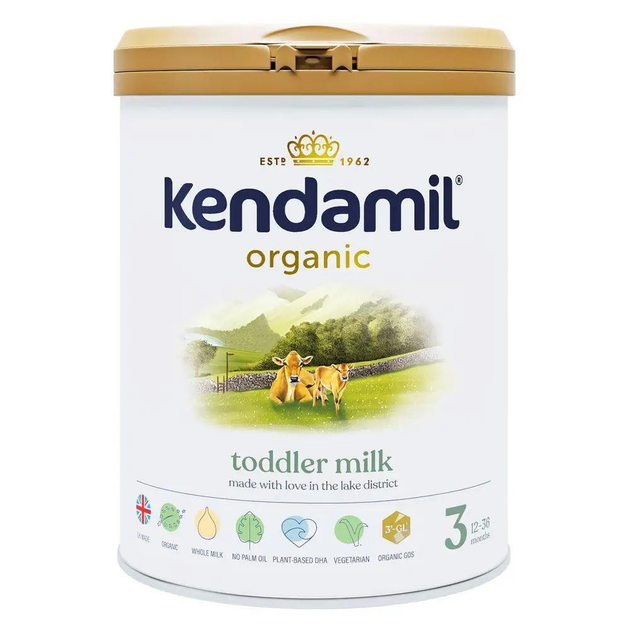 Суміш суха молочна Kendamil Organic 3 етап (12-36 міс) 800 г - изображение 1
