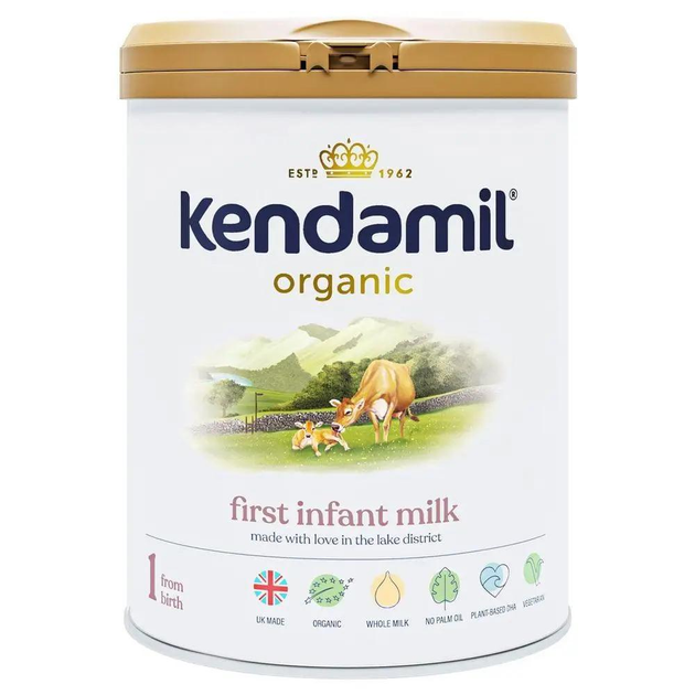 Суміш суха молочна Kendamil Organic 1 етап (0-6 міс) 800 г - изображение 1