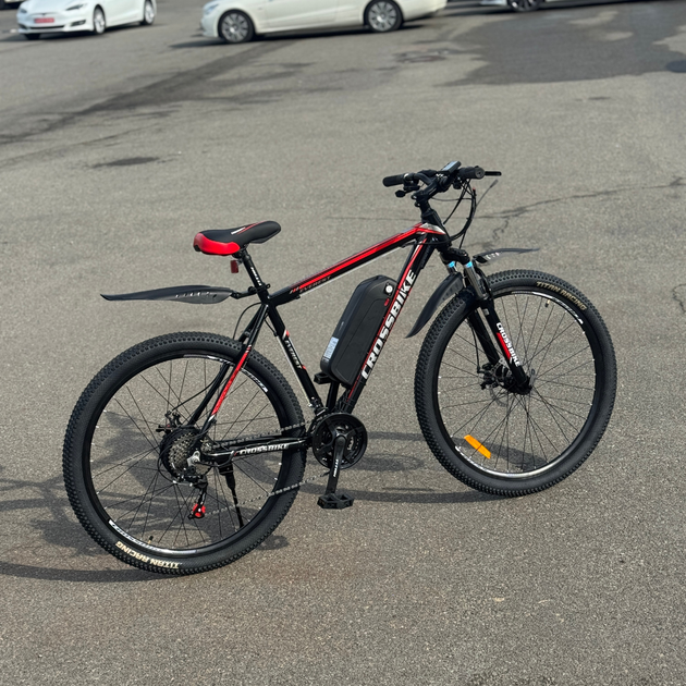 Велосипед з Е-комплектом Crossbike 29" Everest 2025 48 В 500Вт MXSUS 12 Ah/ до 45 км запас ходу+дисплей LSD4+Pas-ассистент - зображення 3