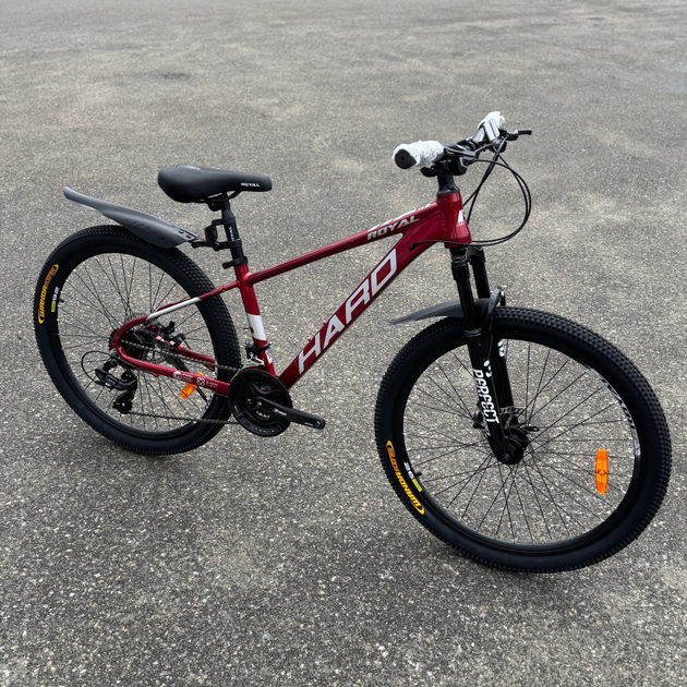 Велосипед 26" HARD (рама-13") SHIMANO Бордовый 2025 - изображение 2