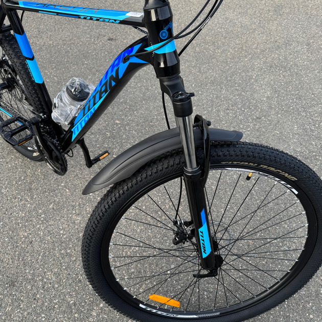 Велосипед Titan 29" Arena 2025 Рама-22" black-blue - изображение 3