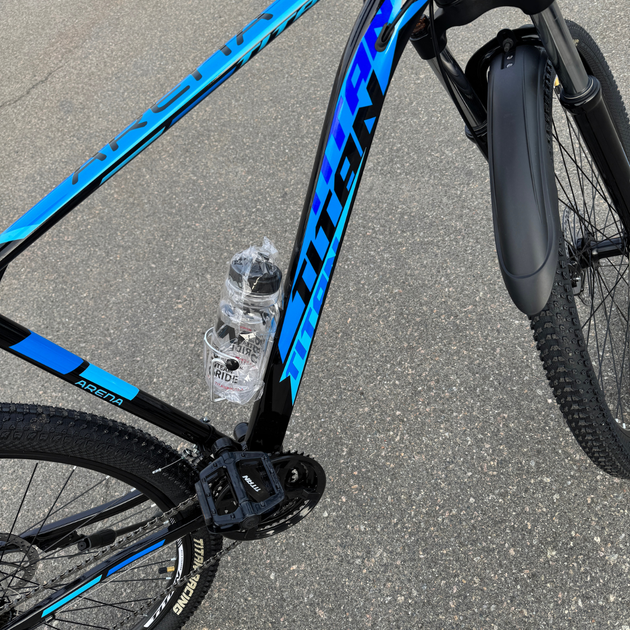 Велосипед Titan 29" Arena 2025 Рама-22" black-blue - изображение 5
