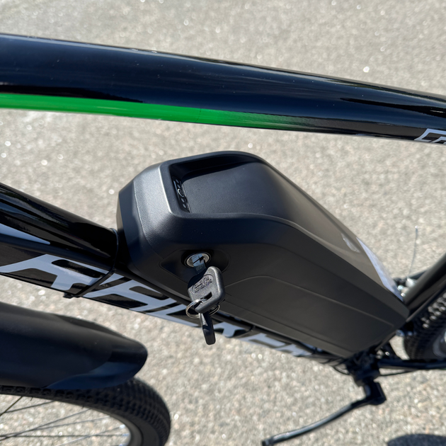 Велосипед з Е-комплектом 29" Tracker 2024 Рама 18" black-green 500w 48v 13 ah/ до 45 км запас ходу+дисплей LSD-1+PAS-ассистент+круїз-контроль - зображення 8