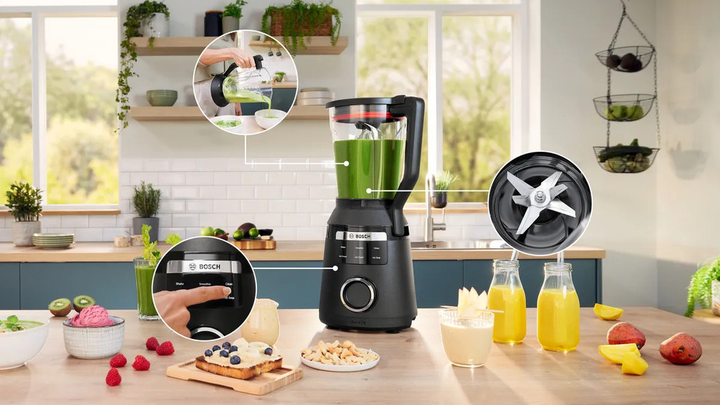 Блендер Bosch MMB6652B Чорний - зображення 2