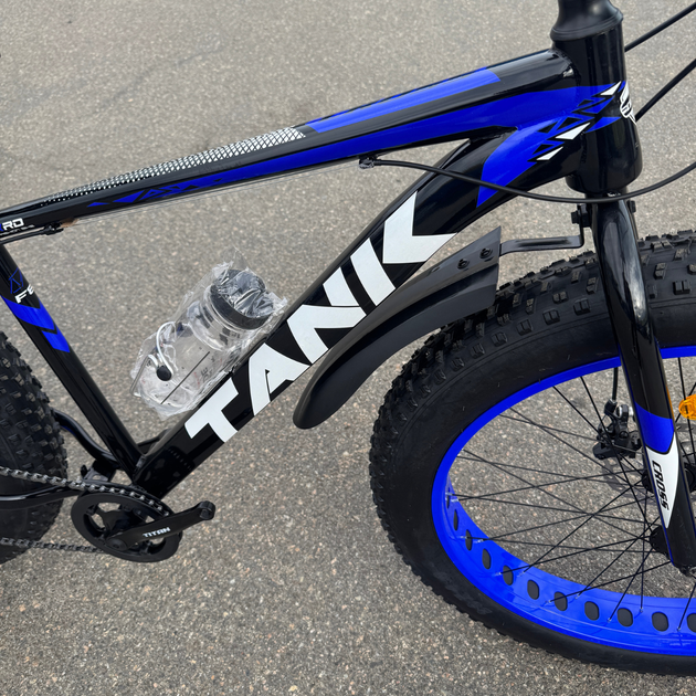 Внедорожник фэтбайк 26/4.0 Suv Mbike (fatbike) Черно-синий велосипед широкая покрышка фетбайк - изображение 4
