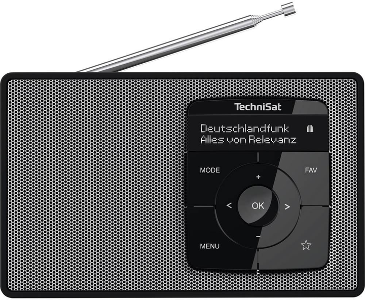 Odbiornik radiowy TechniSat Digitradio 2 DAB+ Black-Silver (0000/3910) - obraz 1