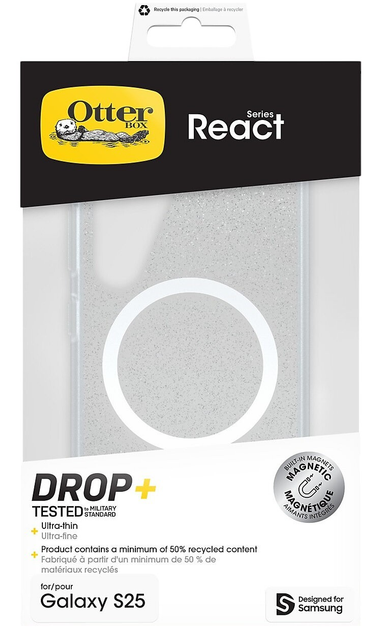 Панель Samsung React Magnet для Galaxy S25 Stardust (5060256387275) - зображення 5