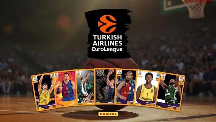 Zestaw kart kolekcjonerskich Panini Euroleague 2025: Mini Blister with 40 Stickers Total Packs 105882 (8051708023107) - obraz 6