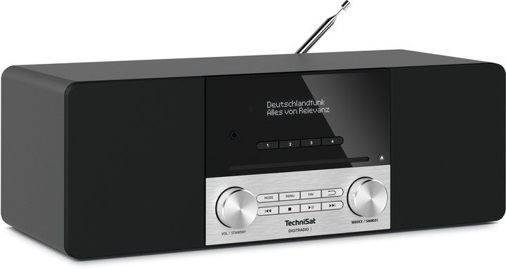 Odbiornik radiowy TechniSat Digitradio 3 DAB+ Black-Silver (0000/3913) - obraz 2