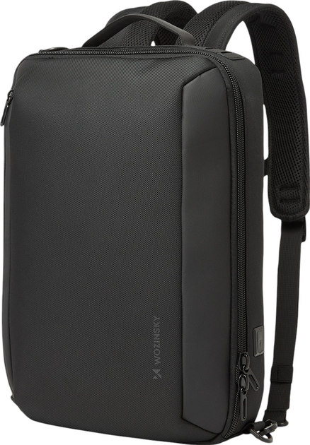 Plecak na laptopa Wozinsky Premium Laptop Backpack/Bag with Strap 15.6" Black (5907769372193) - obraz 2