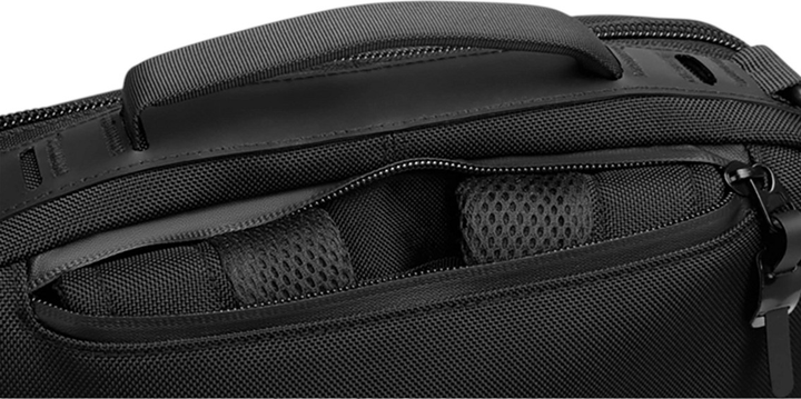 Plecak na laptopa Wozinsky Premium Laptop Backpack/Bag with Strap 15.6" Black (5907769372193) - obraz 7