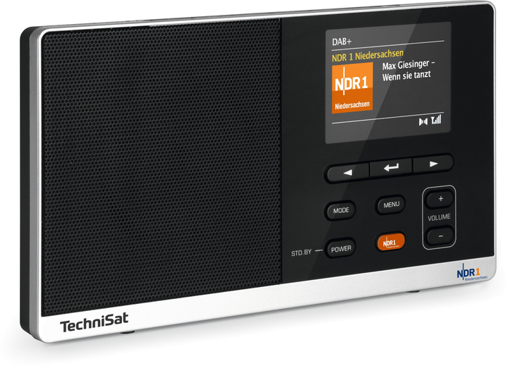 Odbiornik radiowy TechniSat Digitradio 215 NDR 1 Dabbi Edition Black-Silver (0010/4995) - obraz 2