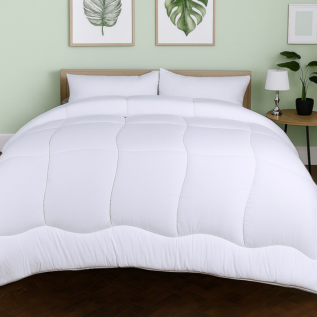 Ковдра MirSon Літня Євро 200х220 EcoSoft антиалергенна №2020 AllerSoft від Rozetka на платформі USKIDKA Акція на Ковдра MirSon Літня Євро 200х220 EcoSoft антиалергенна №2020 AllerSoft від Rozetka