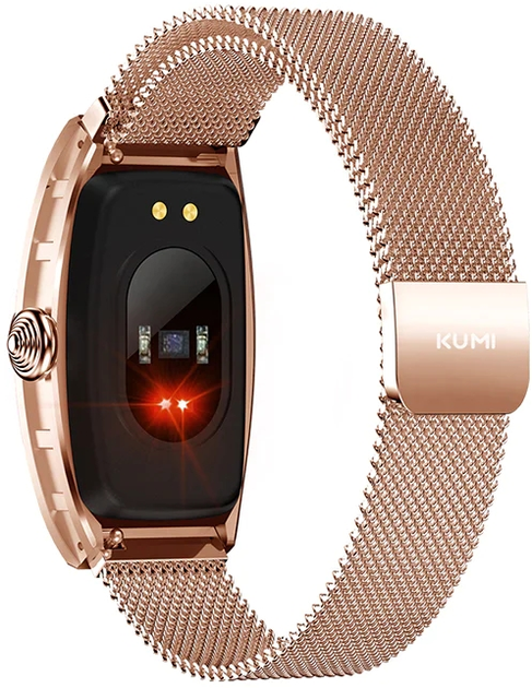 Smartwatch Kumi K18 Swarovski Gold (KU-K18/GD) (K18GD210106083) - Outlet - obraz 4