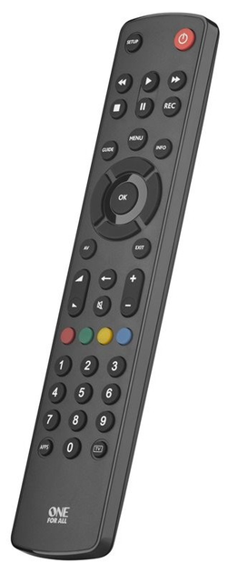 Універсальний пульт One For All Contour TV URC1210 Black (8716184064982) - зображення 2