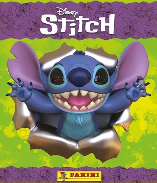 Zestaw kart kolekcjonerskich Panini Disney: Stitch 2025 - Display of 50 Sticker Packs 107510 (8051708011340) - obraz 6