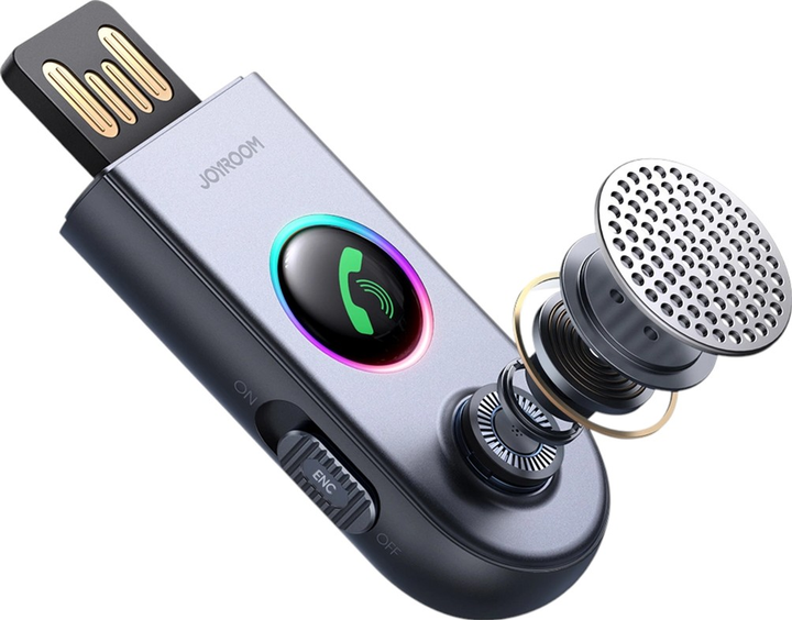 Odbiornik Joyroom JR-CB6 wireless car receiver Gray (6956116756765) - obraz 2