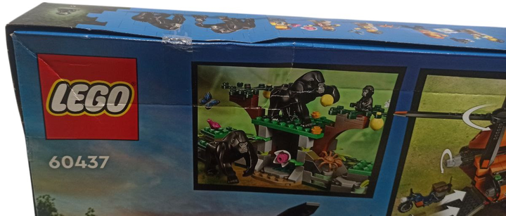 Zestaw klockow LEGO City Helikopter badaczy dzungli w bazie 881 element (60437) (955555911381877) - Outlet - obraz 2