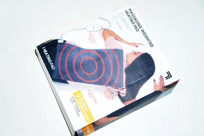 Массажная нагревательная накидка Massaging Weighted Heating Pad LY66 W65 Накидка с подогревом для всего тела - изображение 9