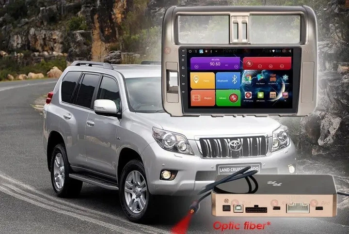 Штатная автомагнитола Gps Android Toyota Prado 150 навигационная мультимедиа система авто - изображение 2