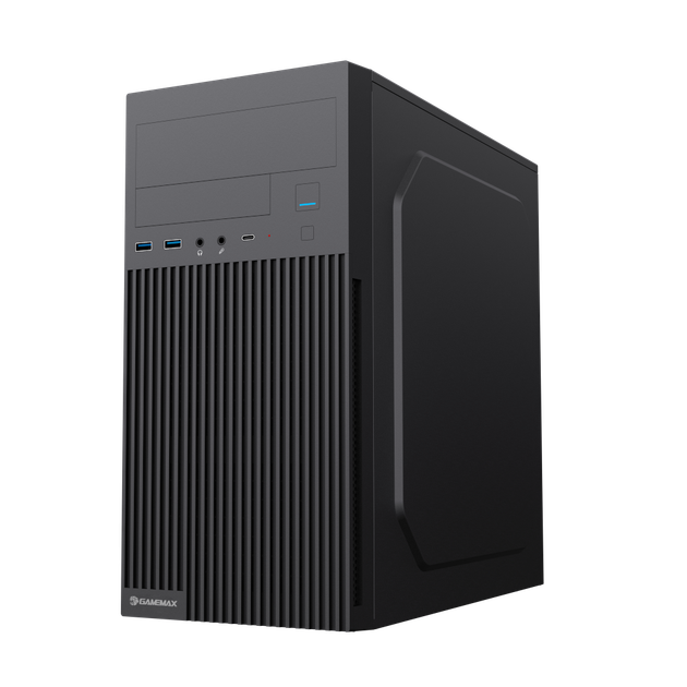 Корпус для ПК GAMEMAX MT-321-NP-2U3 MicroTower без БП Black - изображение 3
