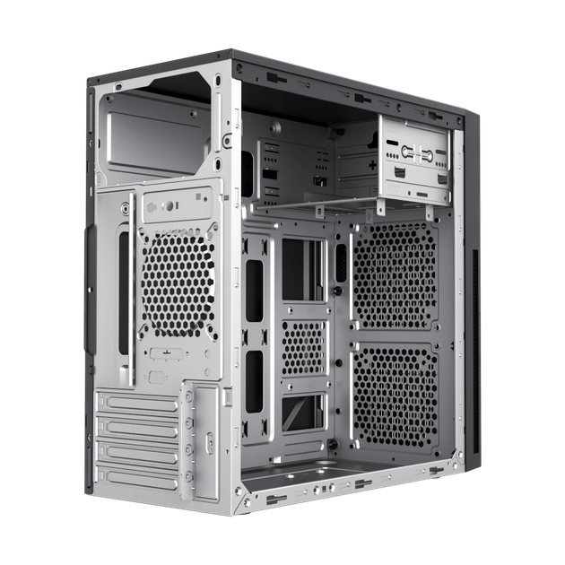 Корпус для ПК GAMEMAX MT-321-NP-2U3 MicroTower без БП Black - изображение 7