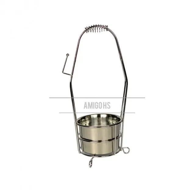 Кошик для вугілля Garden Silver 4500 нержавіюча сталь - Фото 2 Кошик для вугілля Garden Silver 4500 нержавіюча сталь - изображение 2