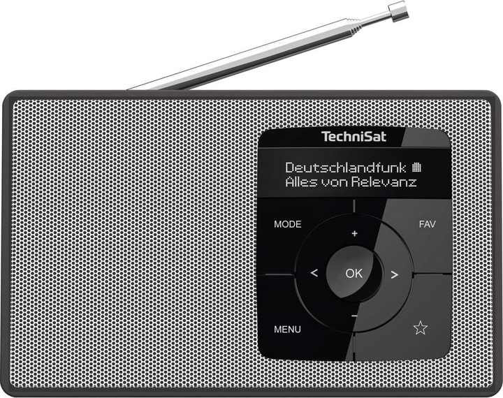 Odbiornik radiowy TechniSat Digitradio 2 DAB+ Black-White (0002/3910) - obraz 1