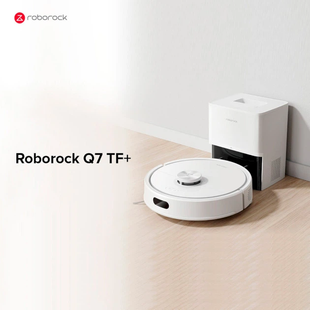 Робот-пилосос Roborock Q7 TF+ White з вологим прибиранням - Фото 12 Робот-пилосос Roborock Q7 TF+ White з вологим прибиранням - изображение 12