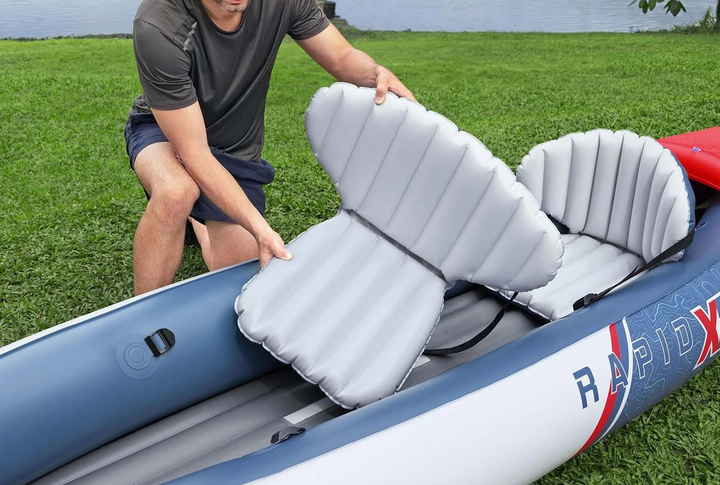 Kajak dmuchany Bestway Hydro-Force Lite Rapid X2 321 x 88 cm 65077 (6942138927412) - obraz 7
