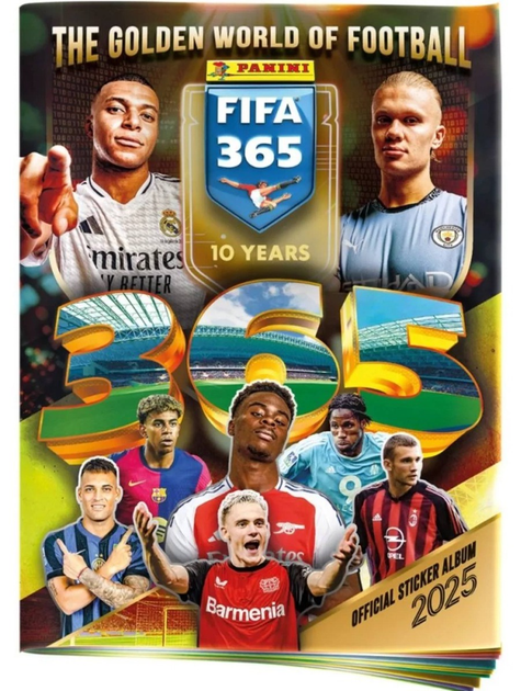 Набір колекційних карток Panini Fifa 365 2025 - Starter Pack Stickers 105903 (8051708020472) - зображення 2