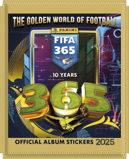 Набір колекційних карток Panini Fifa 365 2025 - Starter Pack Stickers 105903 (8051708020472) - зображення 3