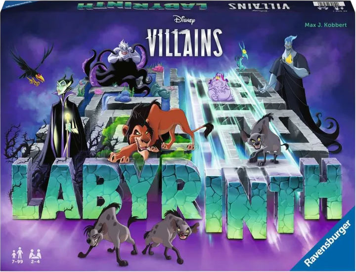 Настільна гра Ravensburger Disney Villains Labyrinth (4005556274383) - зображення 1