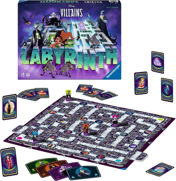 Настільна гра Ravensburger Disney Villains Labyrinth (4005556274383) - зображення 2