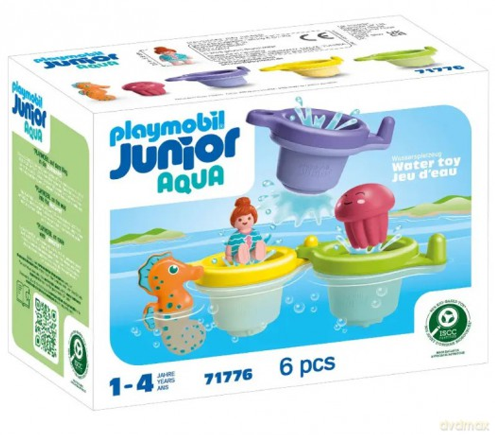 Конструктор Playmobil Junior Aqua плаваюча чаша 6 деталей (71776) - зображення 1