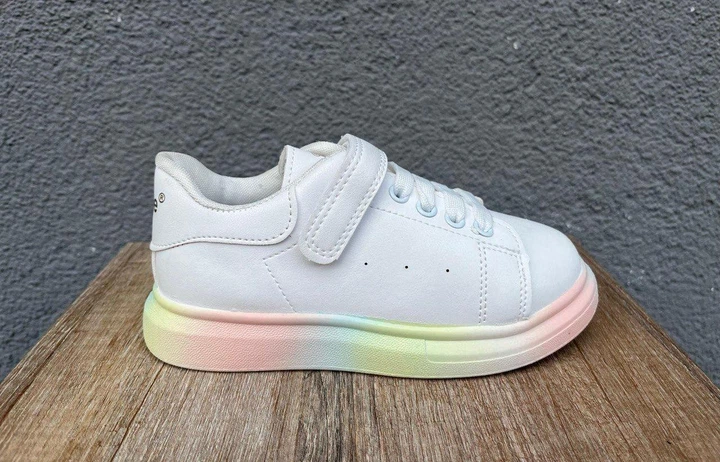 Дитячі кросівки для дівчинки Clibee White 30 р, білий - Фото 3 Дитячі кросівки для дівчинки Clibee White 30 р, білий - изображение 3