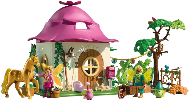 Ігровий набір Playmobil Затишний будинок фей і золотий єдиноріг (71838) (4008789718389) - зображення 2