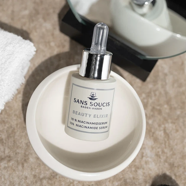 Сыворотка для лица Sans Soucis Beauty Elixir с ниацинамидом 10% 15 мл (4086200256771) - Фото 5 Сыворотка для лица Sans Soucis Beauty Elixir с ниацинамидом 10% 15 мл (4086200256771) - изображение 5