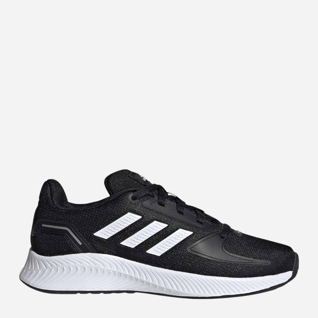 Buty sportowe chłopięce adidas Runfalcon 2.0 K FY9495 36.5 (4UK) Czarne z białym - obraz 1