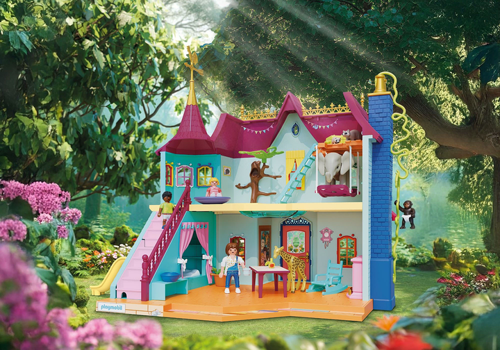 Ігровий набір Playmobil Кольорова вілла для тварин (71852) (4008789718525) - зображення 8