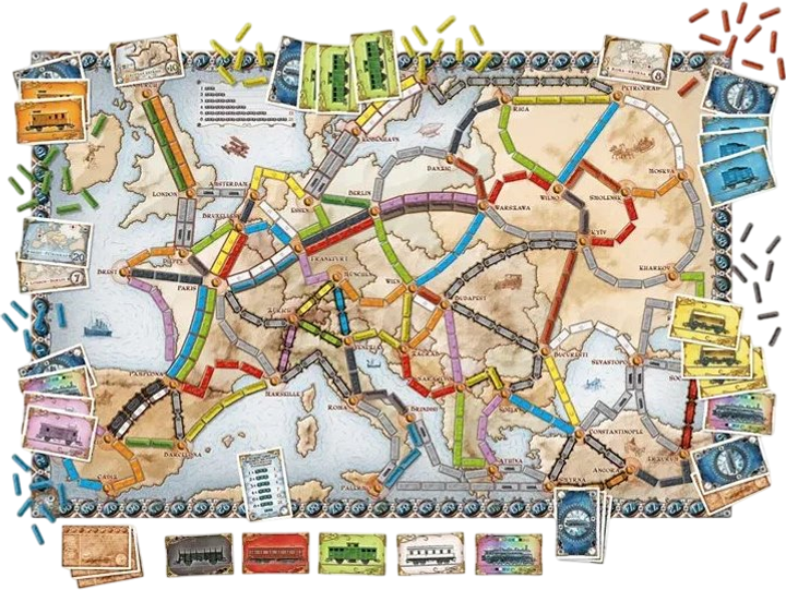 Gra planszowa Days of Wonder Ticket to Ride Europe (0824968717028) - obraz 2