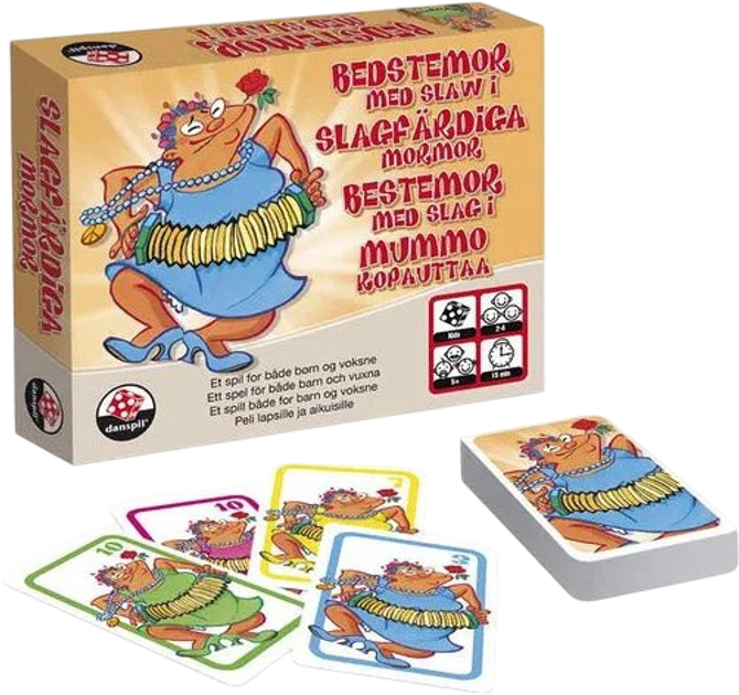 Gra planszowa Danspil Bedstemor Med Slaw I (edycja duńska) (5711699141176) - obraz 2