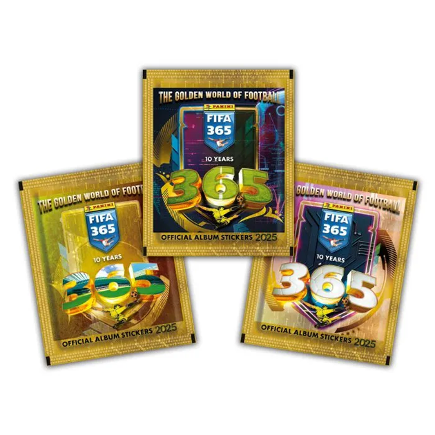 Набір колекційних карток Panini Fifa 365 2025: Mini Blister Stickers 105904 (8051708020502) - зображення 2