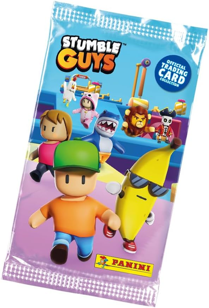 Zestaw kart kolekcjonerskich Panini Stumble Guys 2025: Display of 24 Packs 108310 (8051708020502) - obraz 3