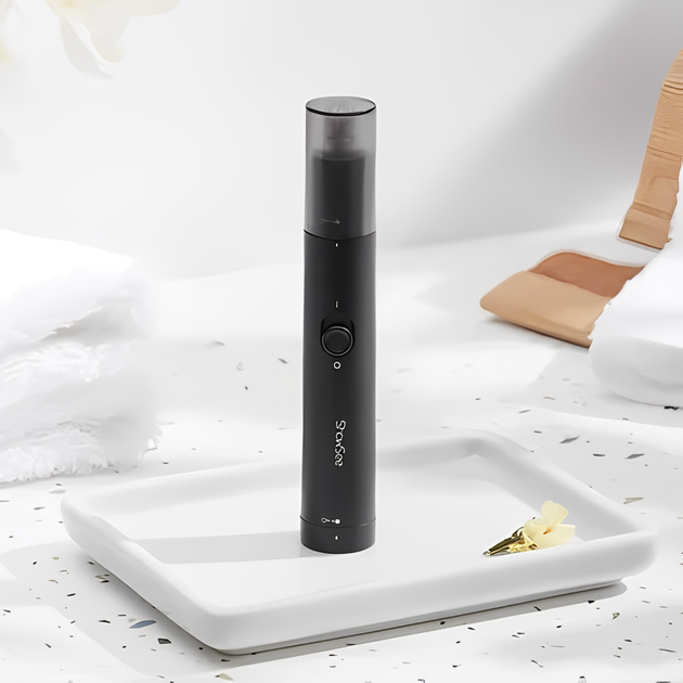 Триммер для носа и ушей ShowSee Nose Hair Trimmer (C1-BK) беспроводной со съемной плавающей головкой, Black - изображение 3