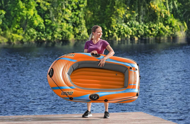 Надувний човен Bestway Kondor Elite 1000 162 x 96 см 61135 (6941607332382) - зображення 6